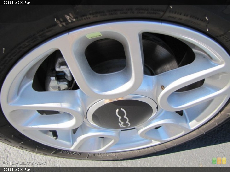 2012 Fiat 500 Pop Wheel and Tire Photo #56327855