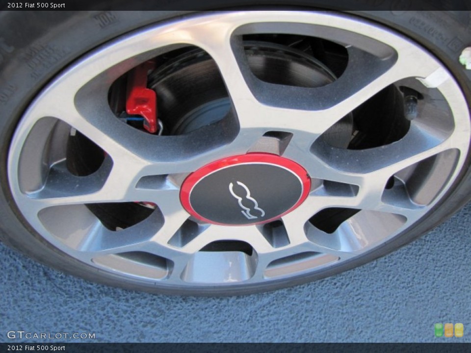 2012 Fiat 500 Sport Wheel and Tire Photo #56330031