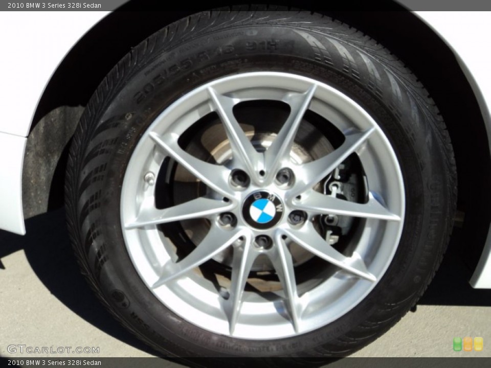 2010 BMW 3 Series 328i Sedan Wheel and Tire Photo #56333109