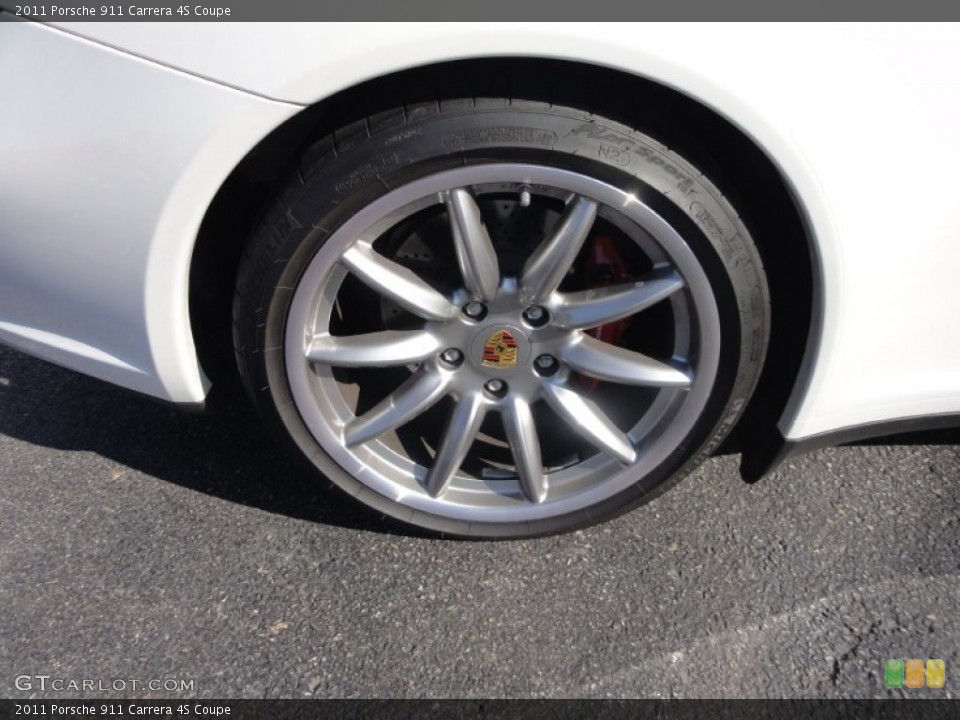 2011 Porsche 911 Carrera 4S Coupe Wheel and Tire Photo #56334954