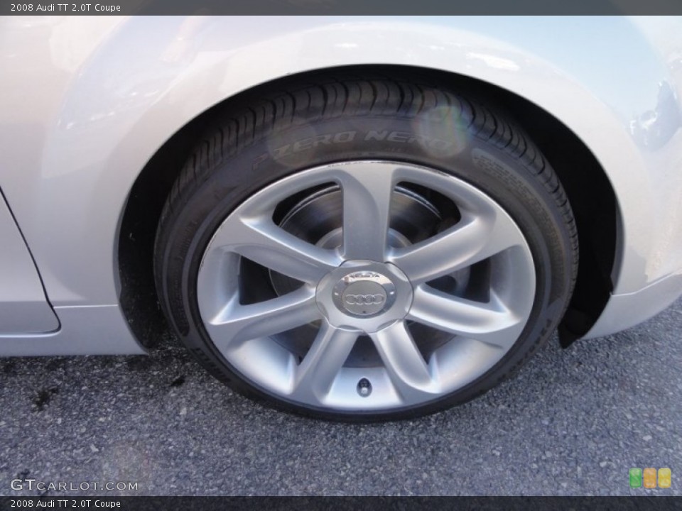 2008 Audi TT 2.0T Coupe Wheel and Tire Photo #56335275