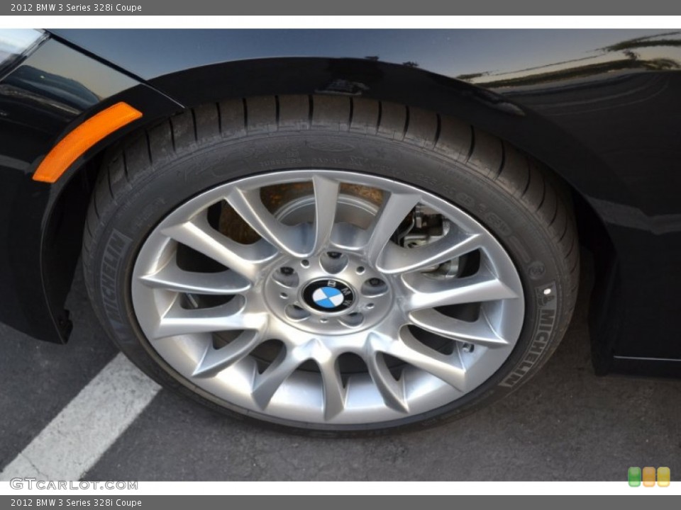 2012 BMW 3 Series 328i Coupe Wheel and Tire Photo #56342592