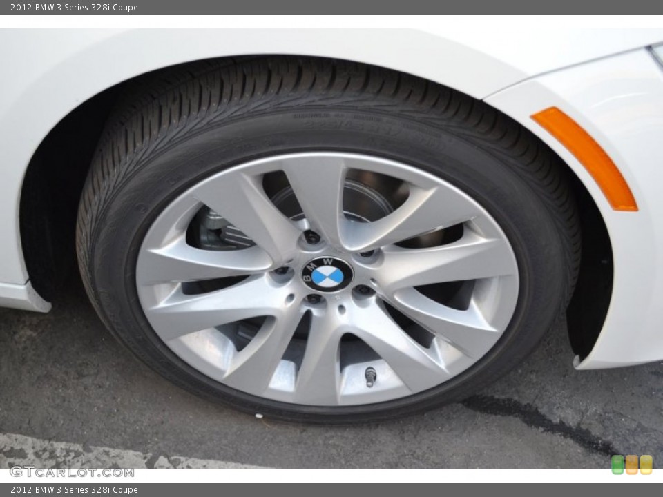 2012 BMW 3 Series 328i Coupe Wheel and Tire Photo #56342710