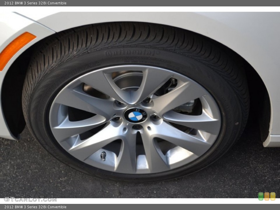 2012 BMW 3 Series 328i Convertible Wheel and Tire Photo #56342788
