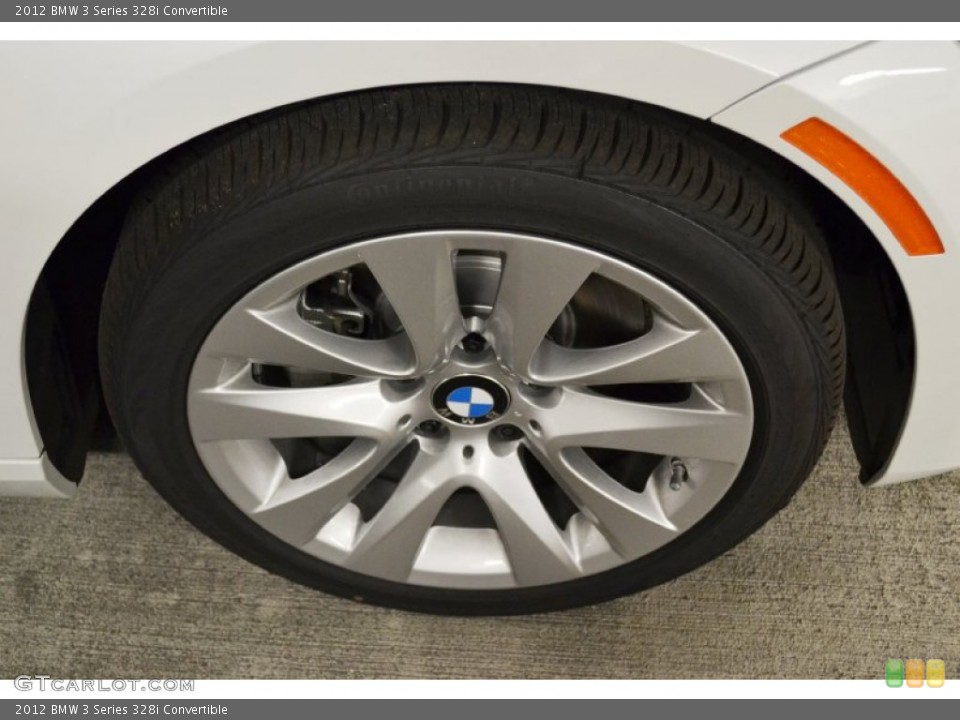 2012 BMW 3 Series 328i Convertible Wheel and Tire Photo #56342875