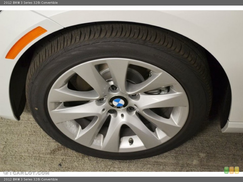 2012 BMW 3 Series 328i Convertible Wheel and Tire Photo #56342909