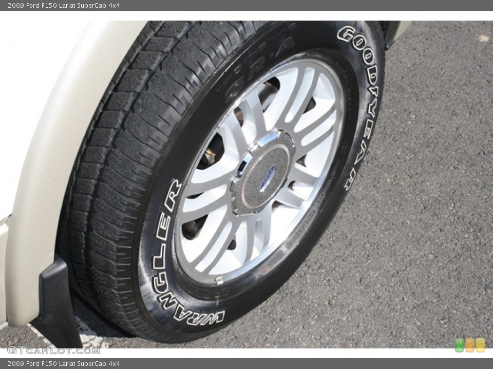 2009 Ford F150 Lariat SuperCab 4x4 Wheel and Tire Photo #56342920
