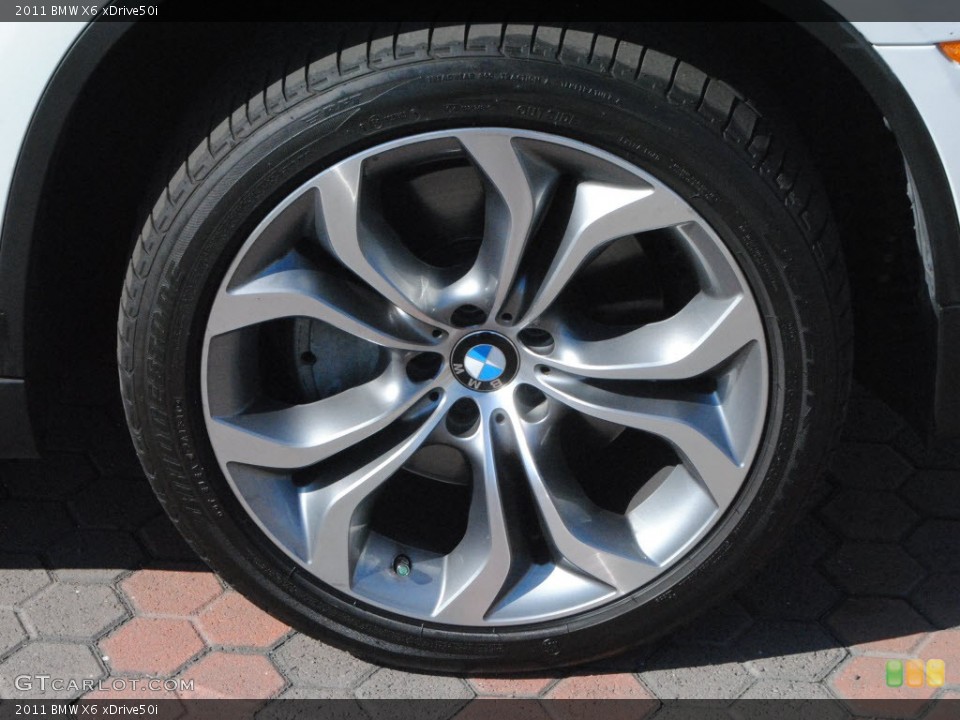 2011 BMW X6 xDrive50i Wheel and Tire Photo #56343475