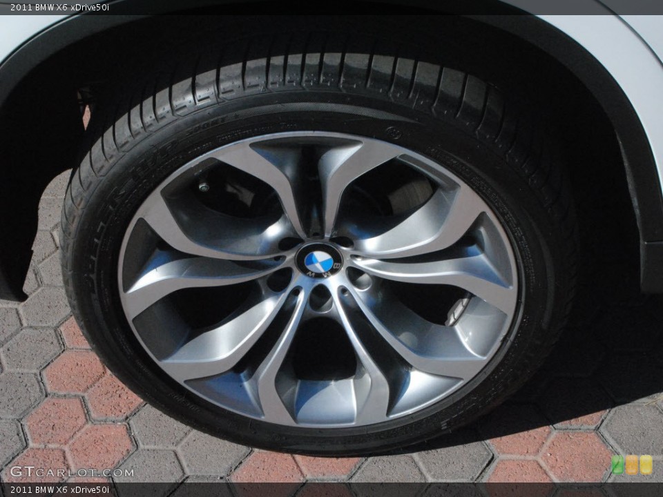 2011 BMW X6 xDrive50i Wheel and Tire Photo #56343506