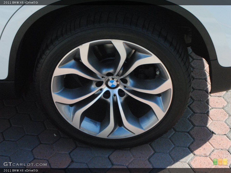 2011 BMW X6 xDrive50i Wheel and Tire Photo #56343529
