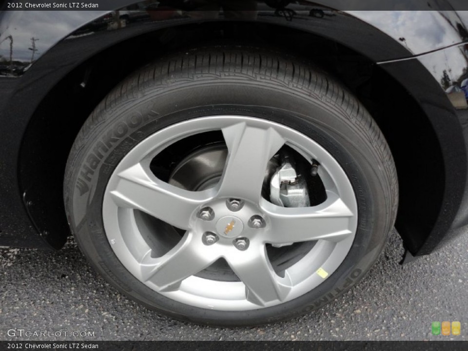 2012 Chevrolet Sonic LTZ Sedan Wheel and Tire Photo #56350045