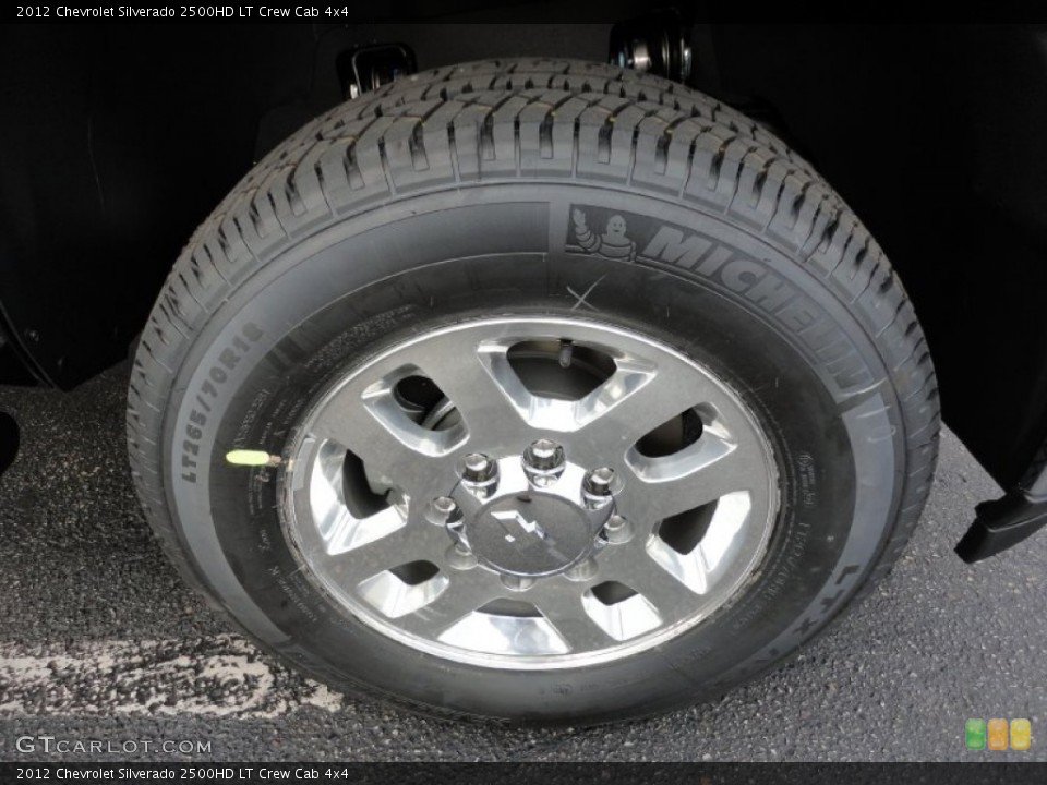 2012 Chevrolet Silverado 2500HD LT Crew Cab 4x4 Wheel and Tire Photo #56350570