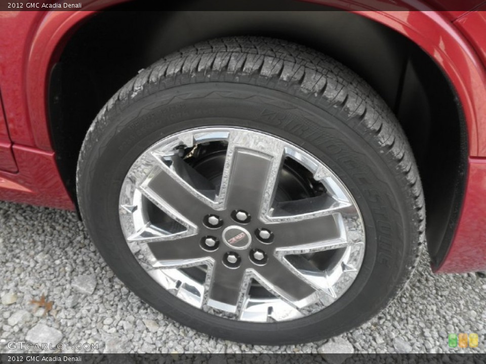 2012 GMC Acadia Denali Wheel and Tire Photo #56355940