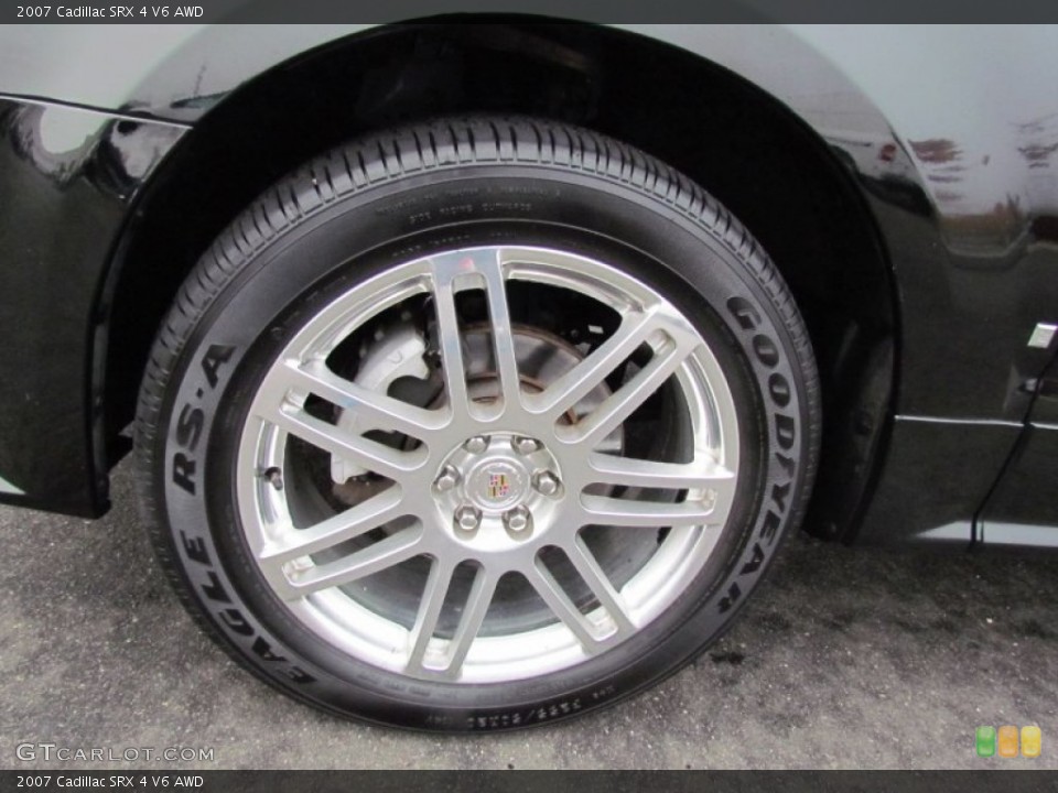 2007 Cadillac SRX 4 V6 AWD Wheel and Tire Photo #56365321