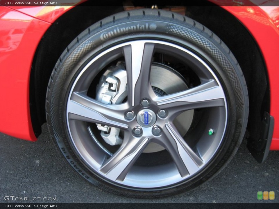 2012 Volvo S60 R-Design AWD Wheel and Tire Photo #56367673