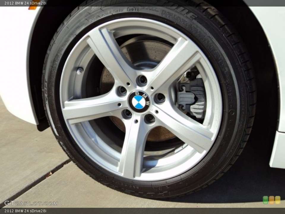 2012 BMW Z4 sDrive28i Wheel and Tire Photo #56371503
