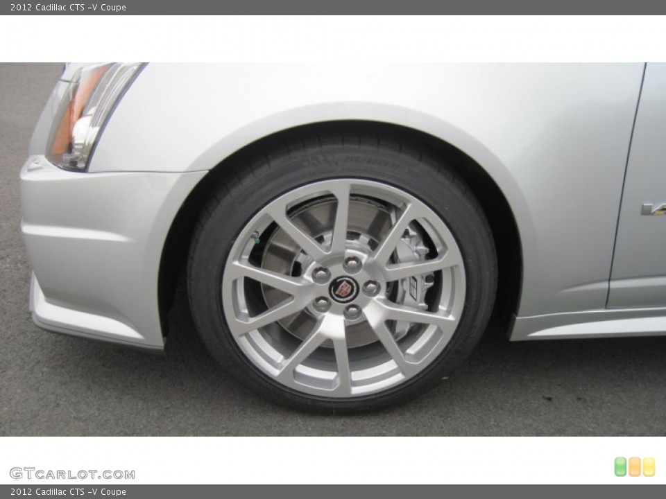 2012 Cadillac CTS -V Coupe Wheel and Tire Photo #56373235