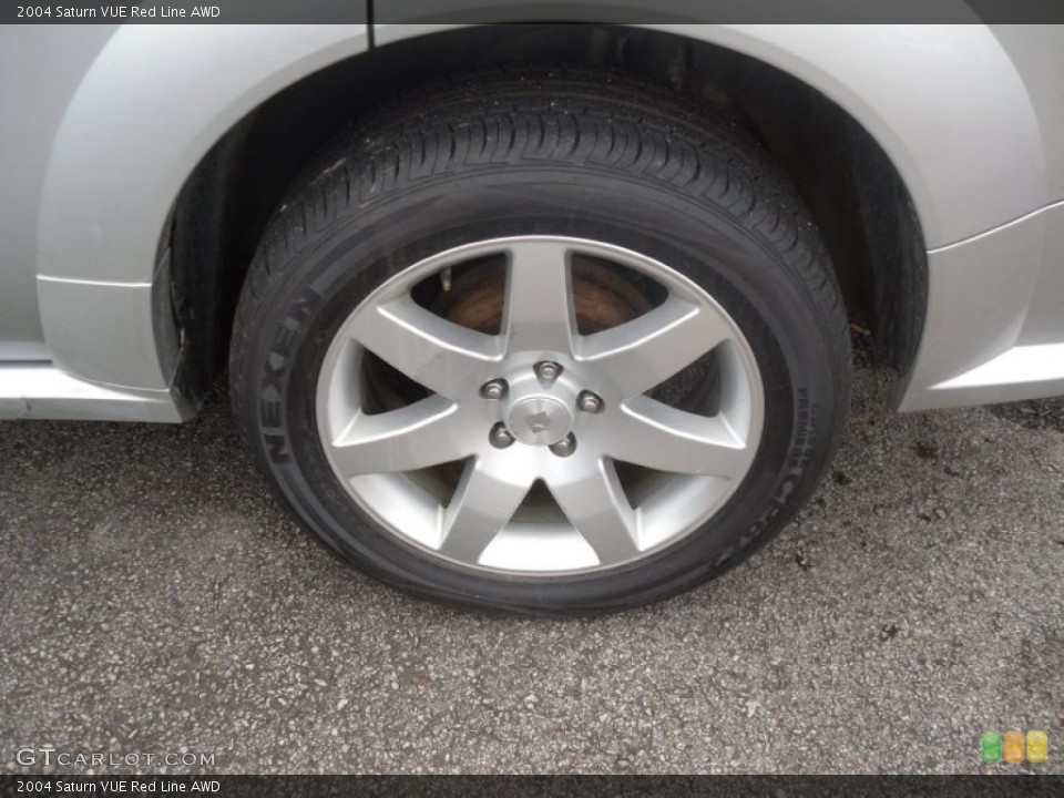 2004 Saturn VUE Red Line AWD Wheel and Tire Photo #56379836