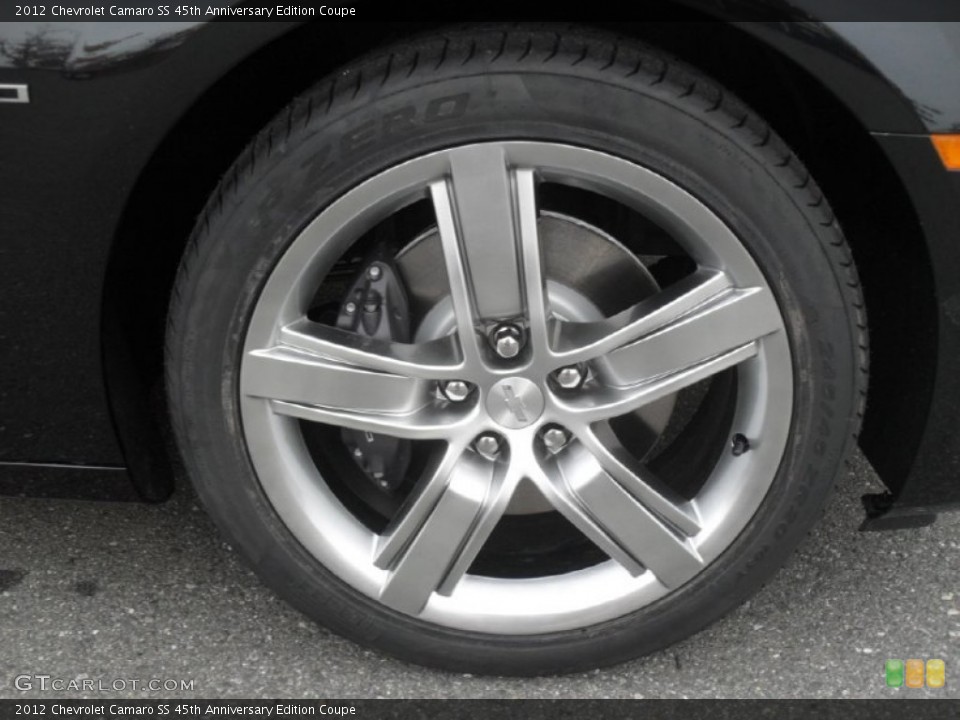 2012 Chevrolet Camaro SS 45th Anniversary Edition Coupe Wheel and Tire Photo #56382625