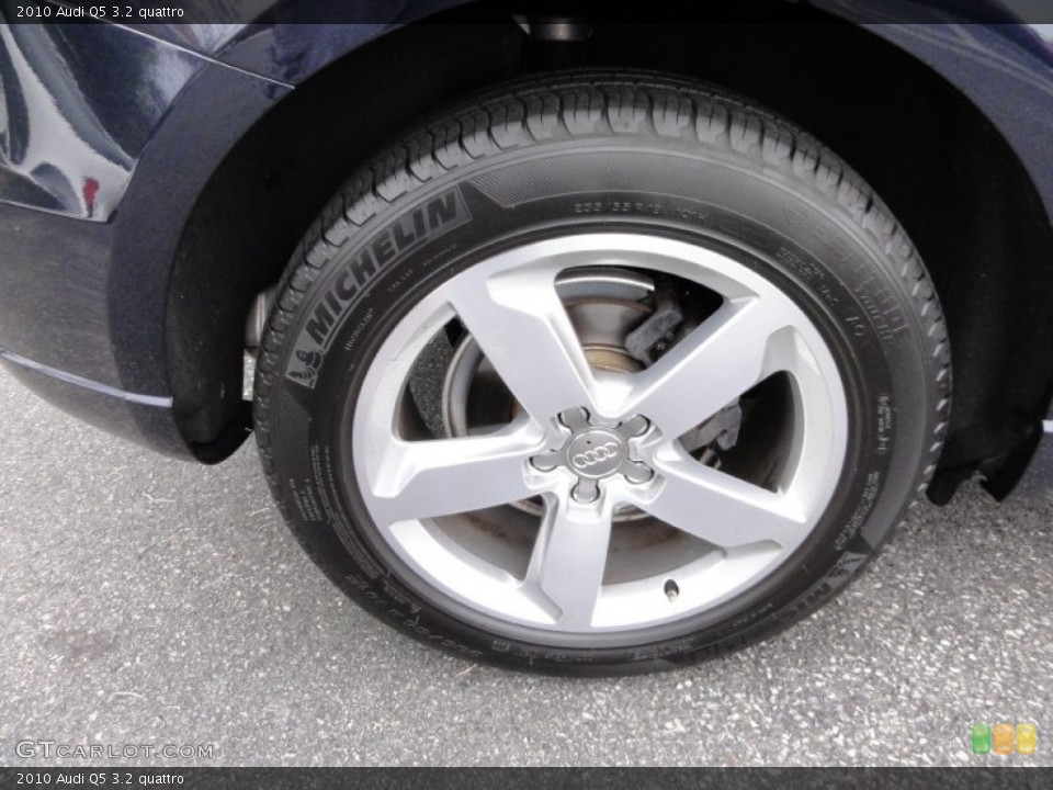 2010 Audi Q5 3.2 quattro Wheel and Tire Photo #56382673