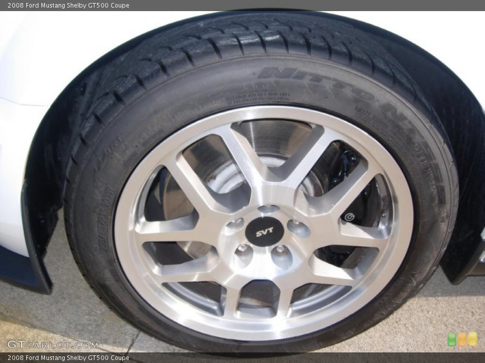 2008 Ford Mustang Shelby GT500 Coupe Wheel and Tire Photo #56382867