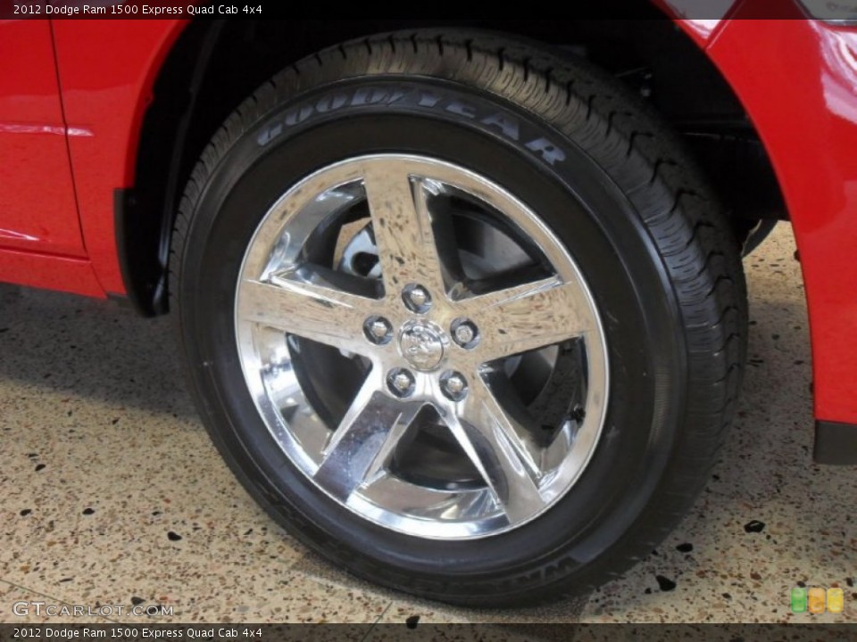 2012 Dodge Ram 1500 Express Quad Cab 4x4 Wheel and Tire Photo #56383261