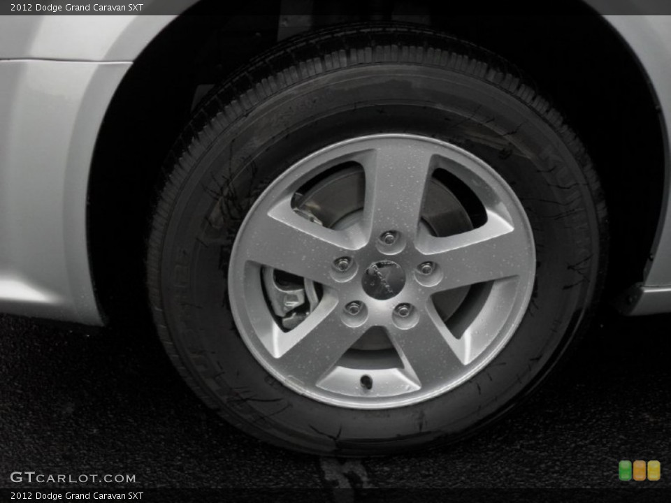 2012 Dodge Grand Caravan SXT Wheel and Tire Photo #56383942