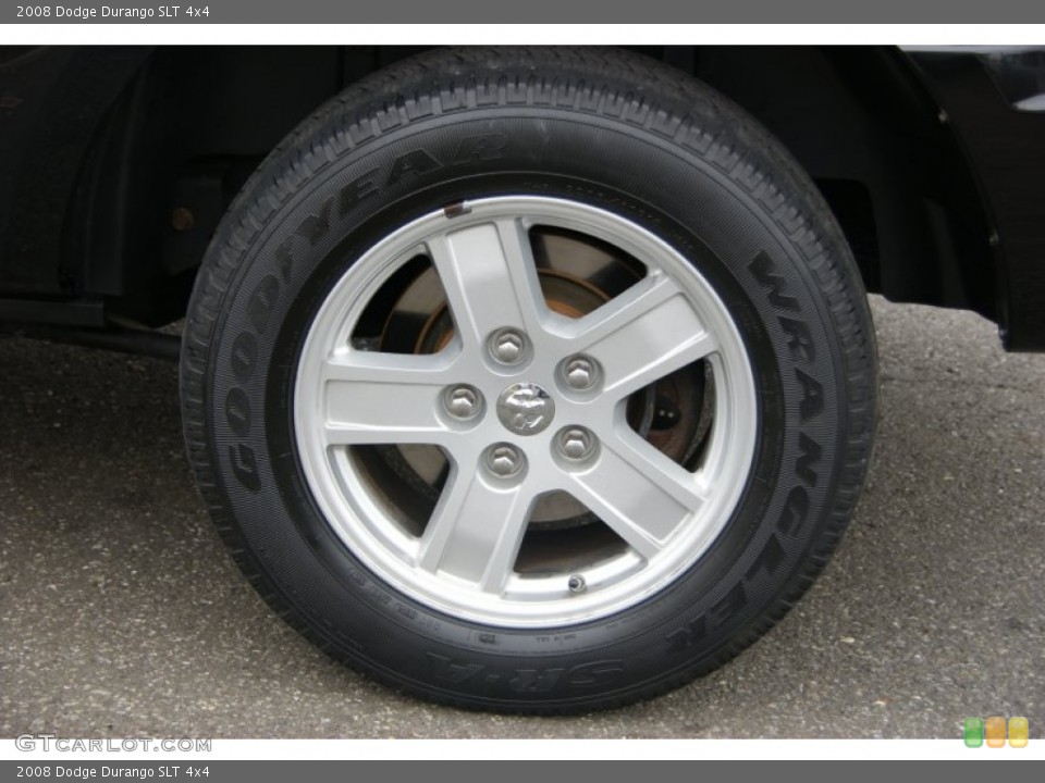 2008 Dodge Durango SLT 4x4 Wheel and Tire Photo #56385598