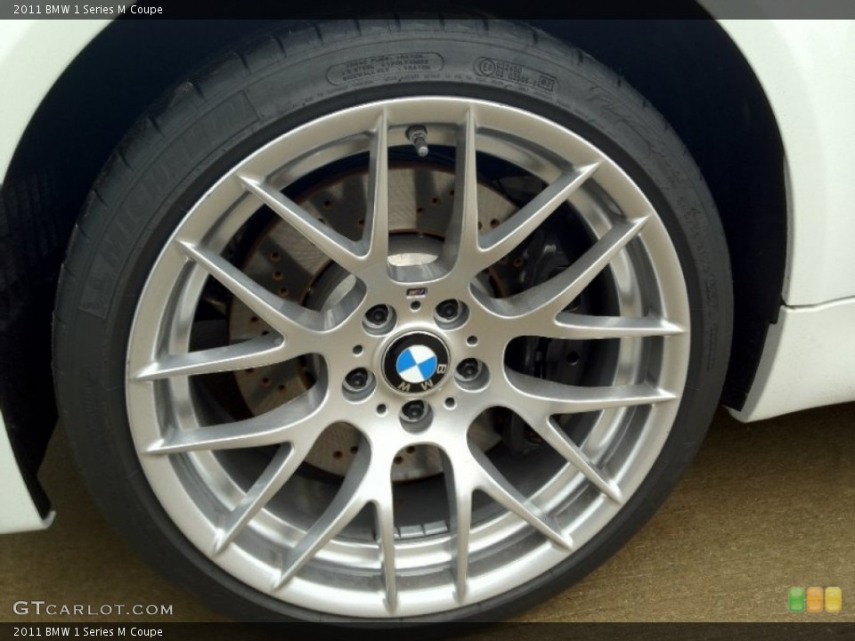 2011 BMW 1 Series M Coupe Wheel and Tire Photo #56390125