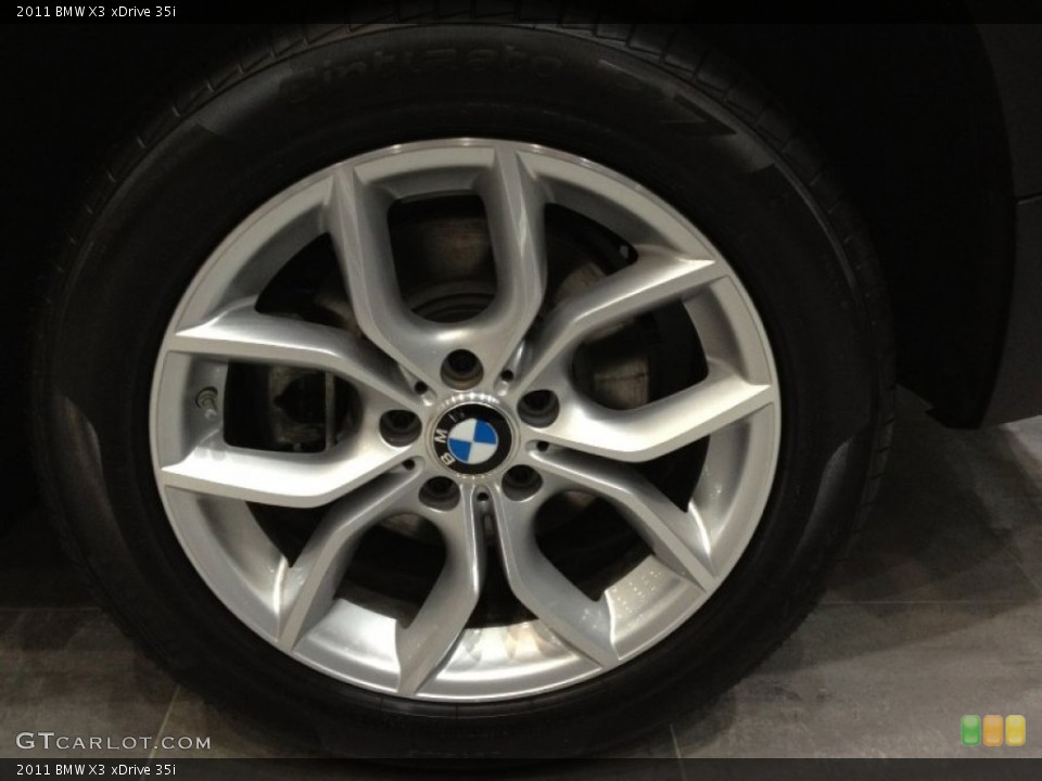 2011 BMW X3 xDrive 35i Wheel and Tire Photo #56390182