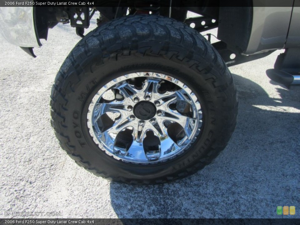 2006 Ford F250 Super Duty Custom Wheel and Tire Photo #56395090