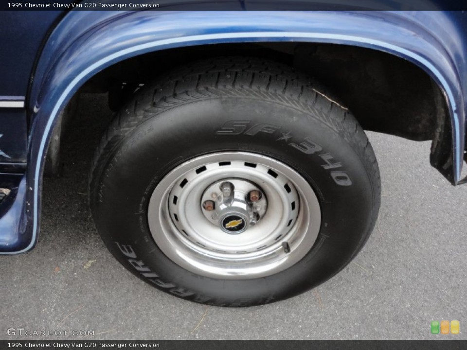 1995 Chevrolet Chevy Van G20 Passenger Conversion Wheel and Tire Photo #56395705