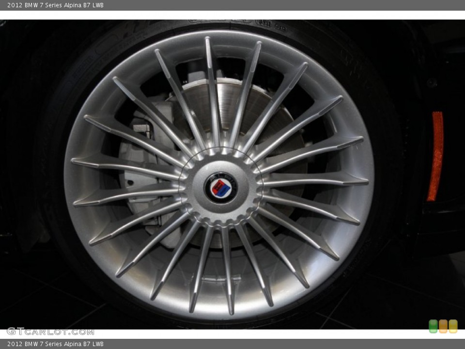 2012 BMW 7 Series Alpina B7 LWB Wheel and Tire Photo #56405098