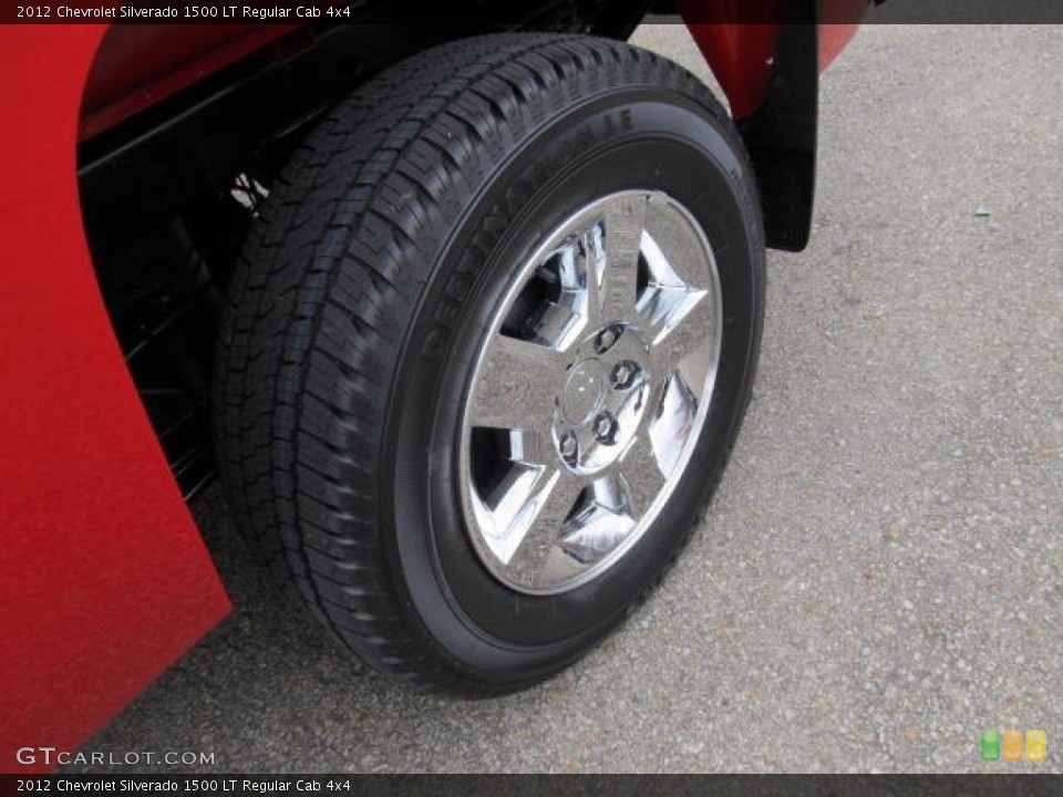 2012 Chevrolet Silverado 1500 LT Regular Cab 4x4 Wheel and Tire Photo #56406373