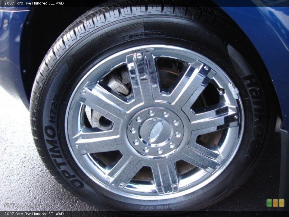 2007 Ford Five Hundred SEL AWD Wheel and Tire Photo #56412885