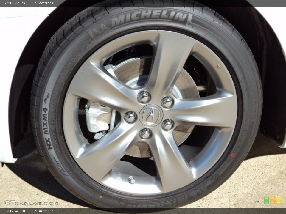 2012 Acura TL 3.5 Advance Wheel and Tire Photo #56413615