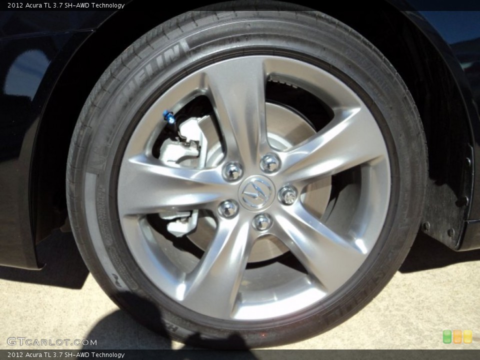 2012 Acura TL 3.7 SH-AWD Technology Wheel and Tire Photo #56413828