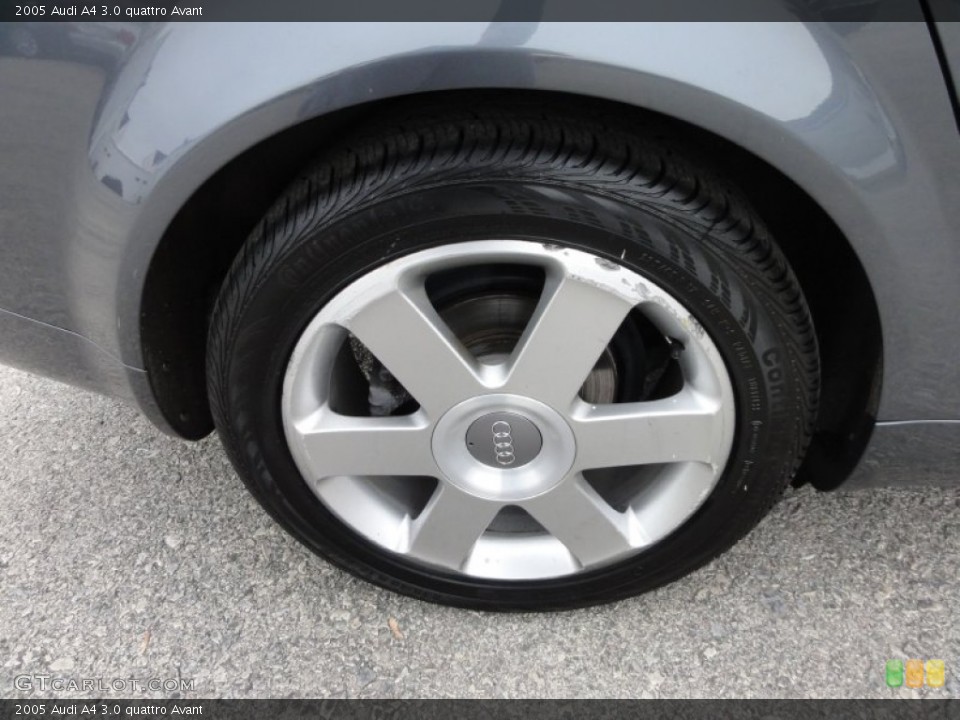 2005 Audi A4 3.0 quattro Avant Wheel and Tire Photo #56422600