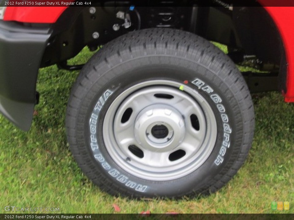2012 Ford F250 Super Duty XL Regular Cab 4x4 Wheel and Tire Photo #56427280
