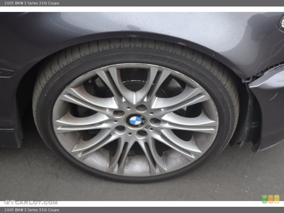 2005 BMW 3 Series 330i Coupe Wheel and Tire Photo #56427802