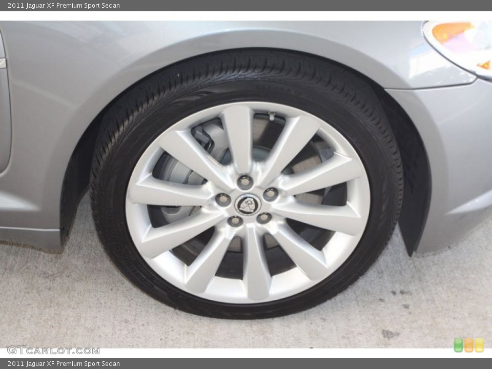 2011 Jaguar XF Premium Sport Sedan Wheel and Tire Photo #56431468