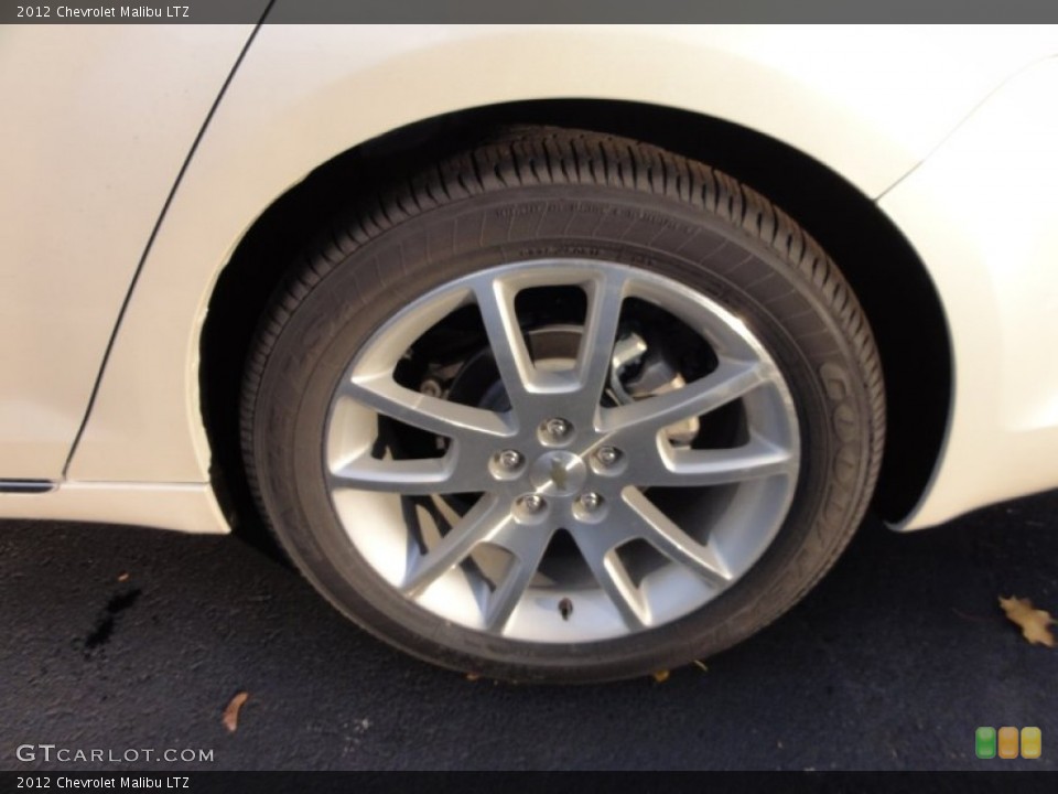 2012 Chevrolet Malibu LTZ Wheel and Tire Photo #56437525