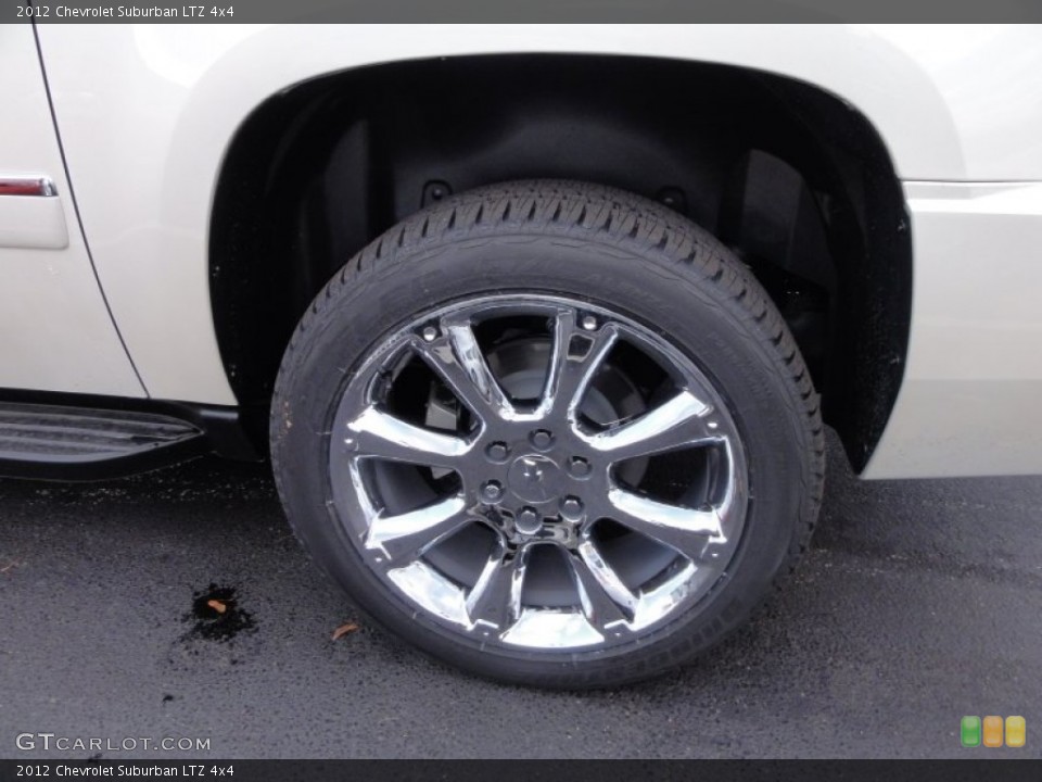 2012 Chevrolet Suburban LTZ 4x4 Wheel and Tire Photo #56437903