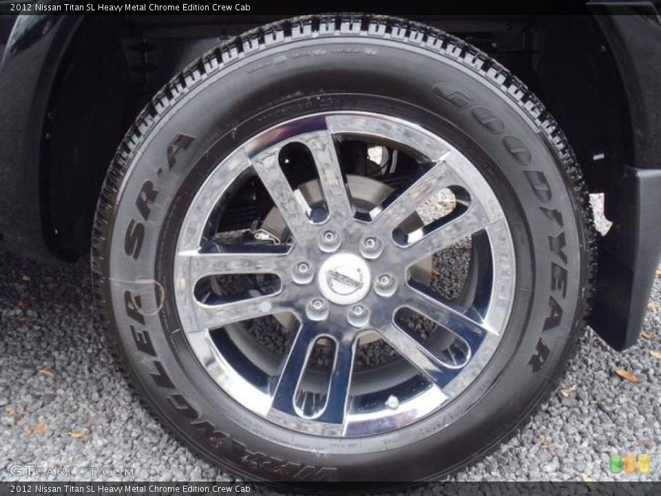 2012 Nissan titan wheel specs #2