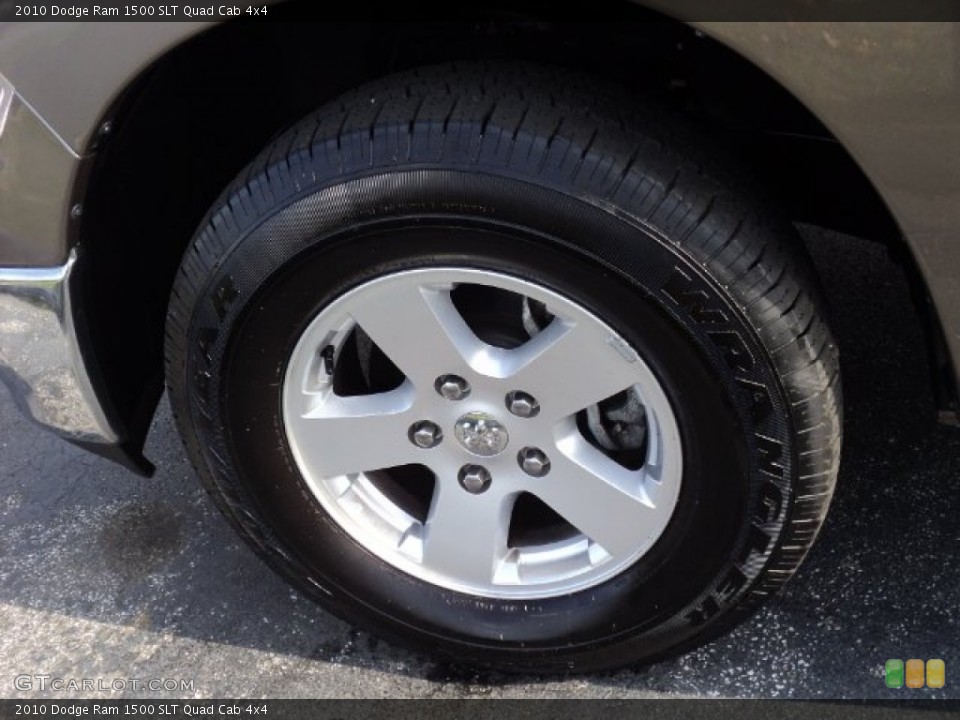 2010 Dodge Ram 1500 SLT Quad Cab 4x4 Wheel and Tire Photo #56440090
