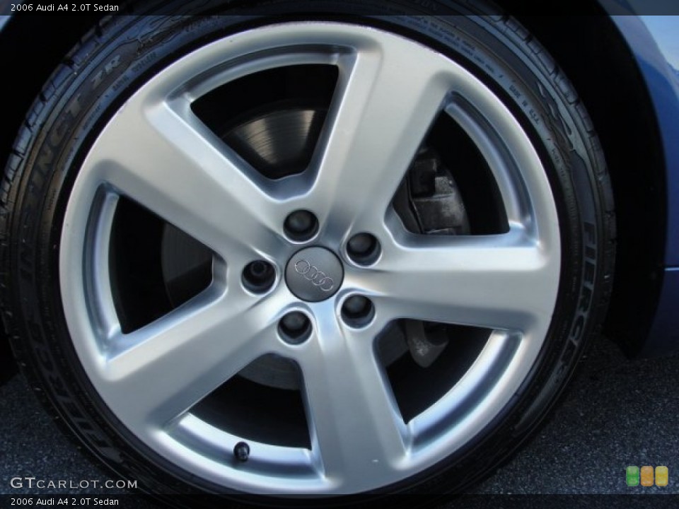2006 Audi A4 2.0T Sedan Wheel and Tire Photo #56441215