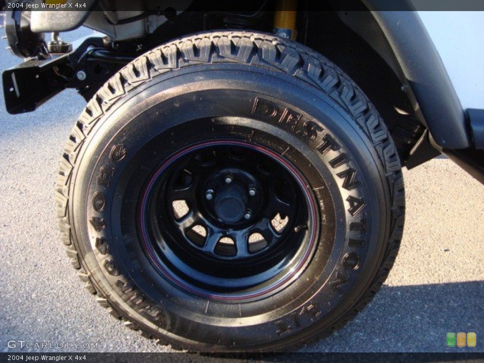 2004 Jeep Wrangler Custom Wheel and Tire Photo #56455820