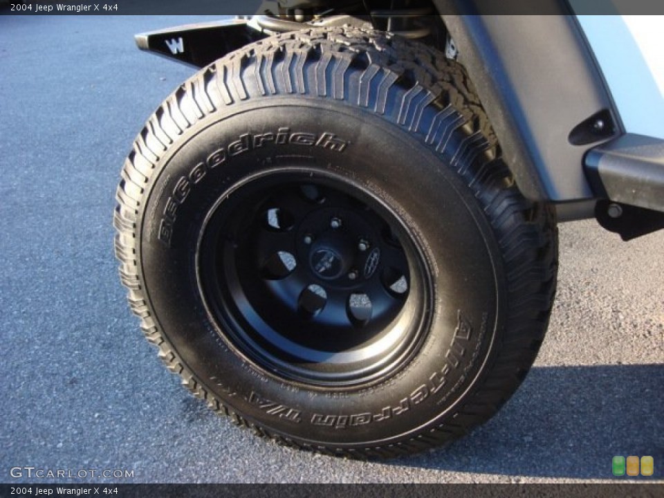 2004 Jeep Wrangler Custom Wheel and Tire Photo #56457491