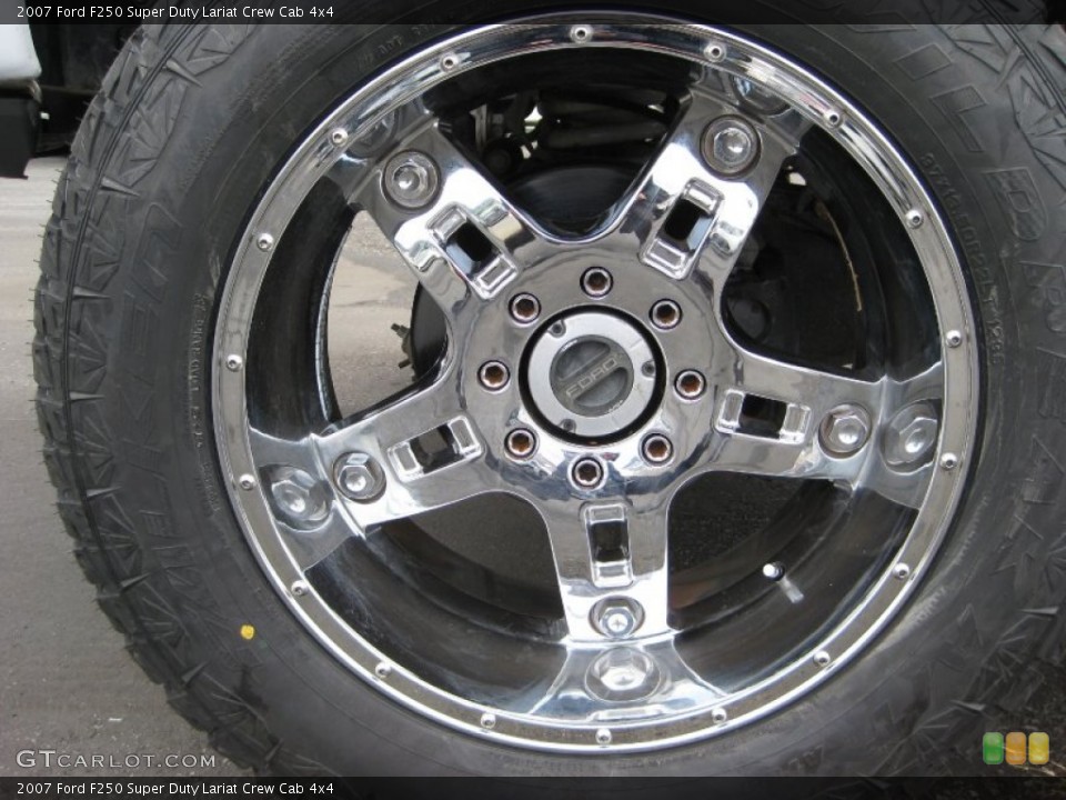 2007 Ford F250 Super Duty Custom Wheel and Tire Photo #56463632