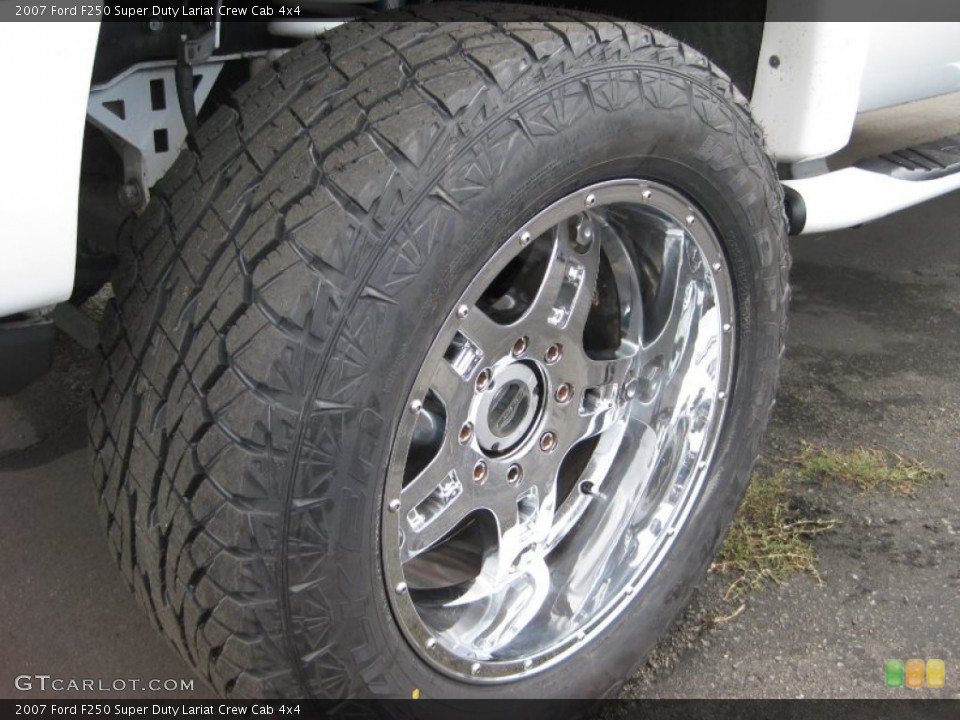 2007 Ford F250 Super Duty Custom Wheel and Tire Photo #56463641